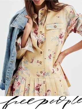 Free People Connor Mini Dress❤️NWOT